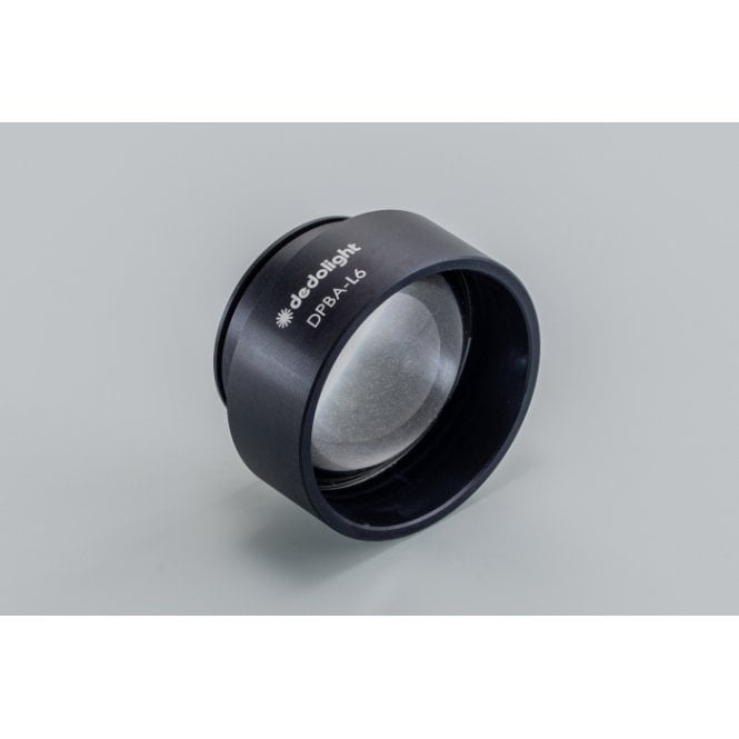 Dedolight DPBA-L6 Parallel Beam intensifier LED monocolor, 6cm diameter. Fits DLED2-D. used with DPBA-7HON honeycomb