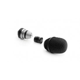 d:facto 4018V Softboost Supercardioid Mic, SE5 Adapter, Black