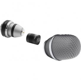 d:facto 4018VL Linear Supercardioid Mic, SE5 Adapter (Sennheiser 5200), Nickel