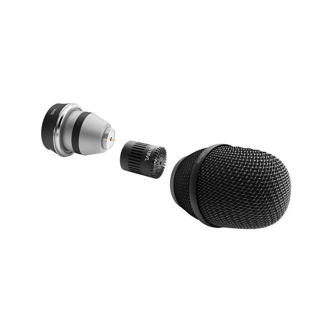 DPA d:facto 4018VL Linear Supercardioid Mic, WI2 Adapter (Wisycom), Black
