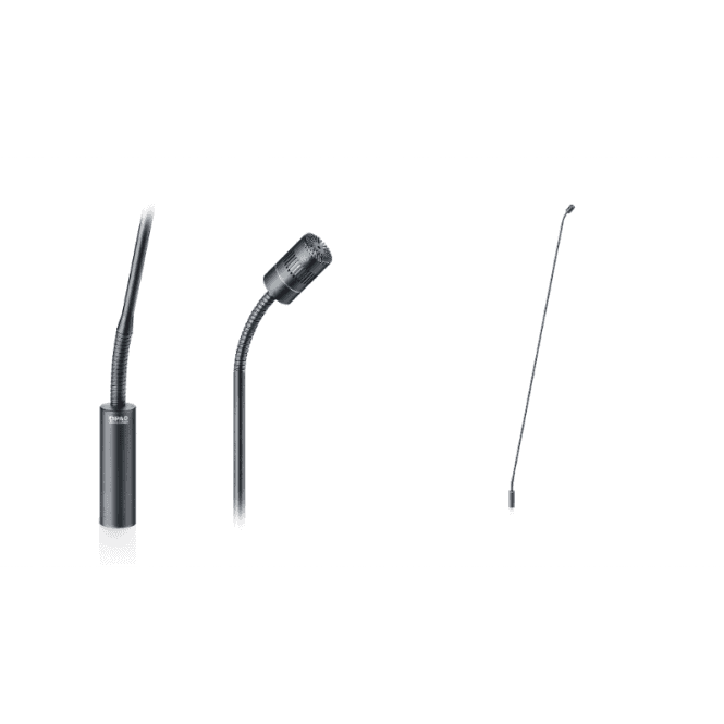 DPA d:sign 4011 Cardioid Mic, Black, XLR, 122 cm 48 in Boom, top and bottom Gooseneck