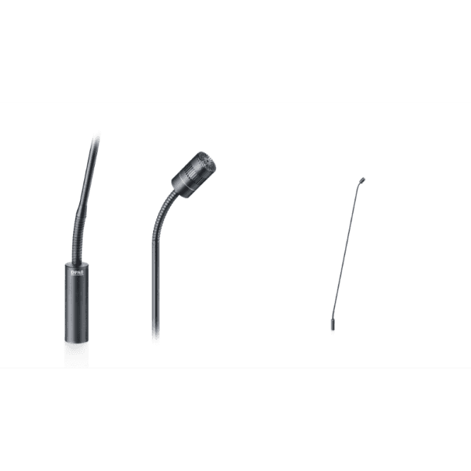 DPA d:sign 4011 Cardioid Mic, Black, XLR, 77 cm 30 in Boom, top and bottom Gooseneck