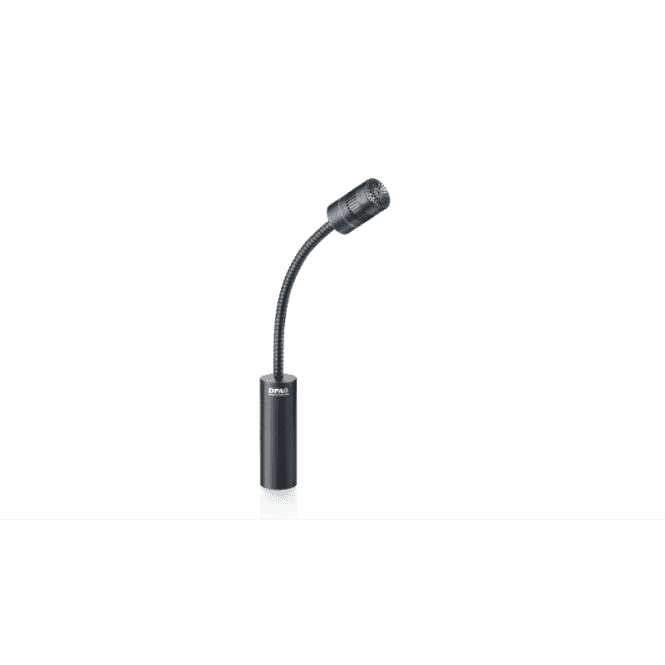 DPA d:sign 4018 Supercardioid Mic, Black, XLR, 20 cm 8 in Boom, full Gooseneck