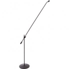 d:sign 4018 Supercardioid Mic, Black, XLR, 77 cm (30 in) Boom, Floor Stand, Single Mic