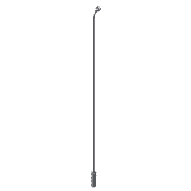 d:sign 4018 Supercardioid Mic, Black, XLR, 77 cm 30 in Boom, top and bottom Gooseneck
