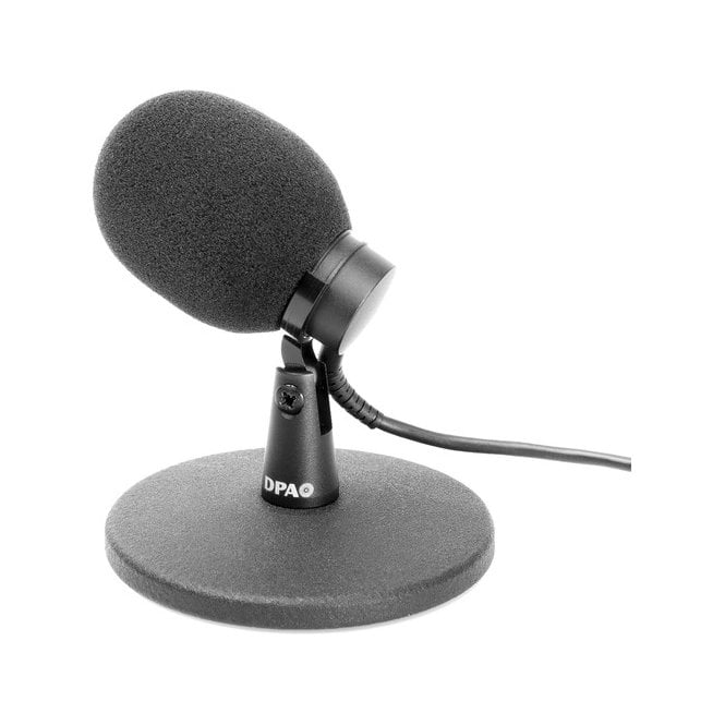 DPA d:sign 4018 Supercardioid Tabletop Mic, 5 cm 2 in, Black, XLR