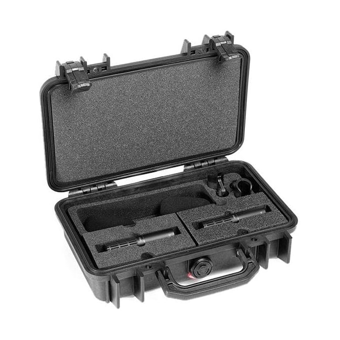 DPA ST2011A, ST 2011 A,  ST-2011-A , ST/2011/A Stereo Pair w. 2 x 2011A, Clips, Windscreens in Peli Case