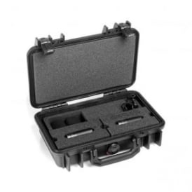 ST4015C, ST4015, C ST4015-C, ST4015/C Stereo Pair w. 2 x 4015C, Clips, Windscreens in Peli Case