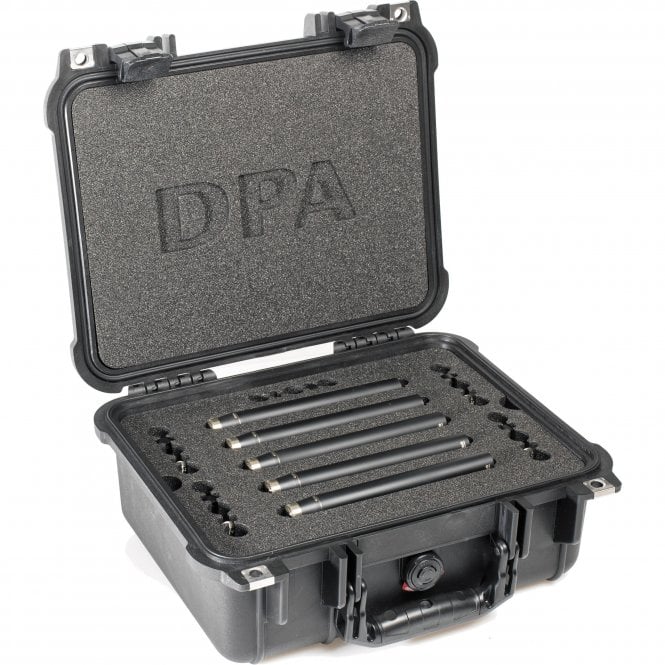 DPA Surround Kit with 5 x 4006A Clips Windscreens in Peli Case