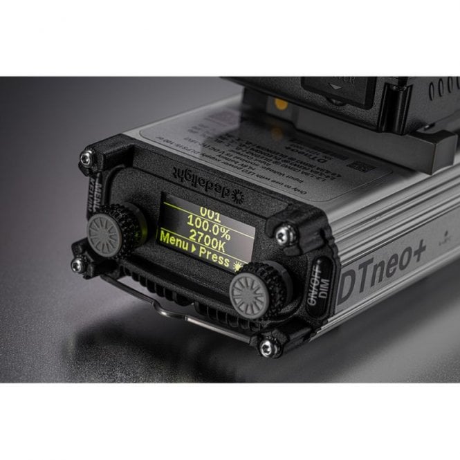 Dedolight DTneoPlus Power Supply  neo with BT-CRMX