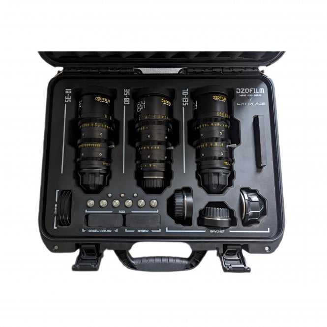 DZOFILM Catta ACE Bundle 18-35/35-80/70-135 T2.9 - PL/EF Mount, used