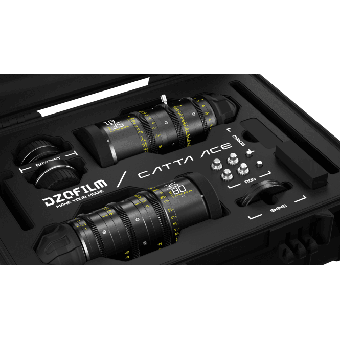 DZOFILM Catta Zoom Lenses KIT Release FF 18-35/35-80mm T2.9