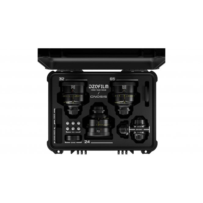 DZOFILM Gnosis 24mm/32mm/65mm T2.8 Macro 3-Lens Set LPL