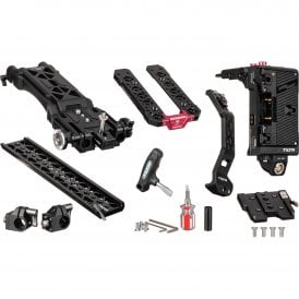 ES-T18-AB Camera Cage for Sony PXW-FX9 - Gold Mount