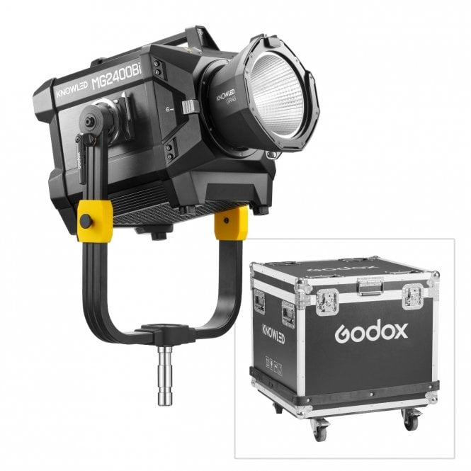 Godox MG2400BI-K2 Knowled LED Light with Flight Case FC05