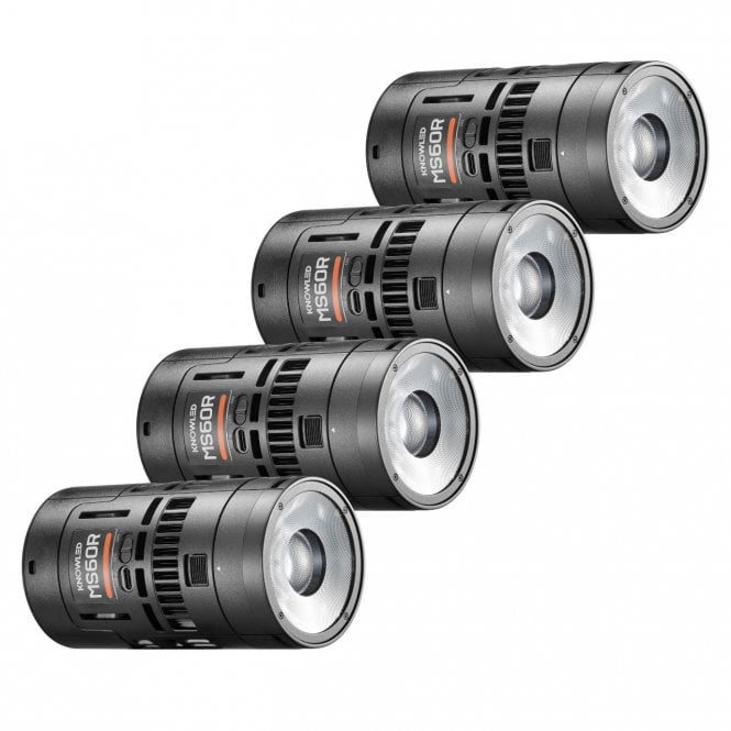 Godox MS60R 4K KNOWLED LED Four Light Kit