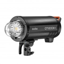 QT1200IIIM Pro High-Speed Studio Flash Head with LED Modelling Lamp