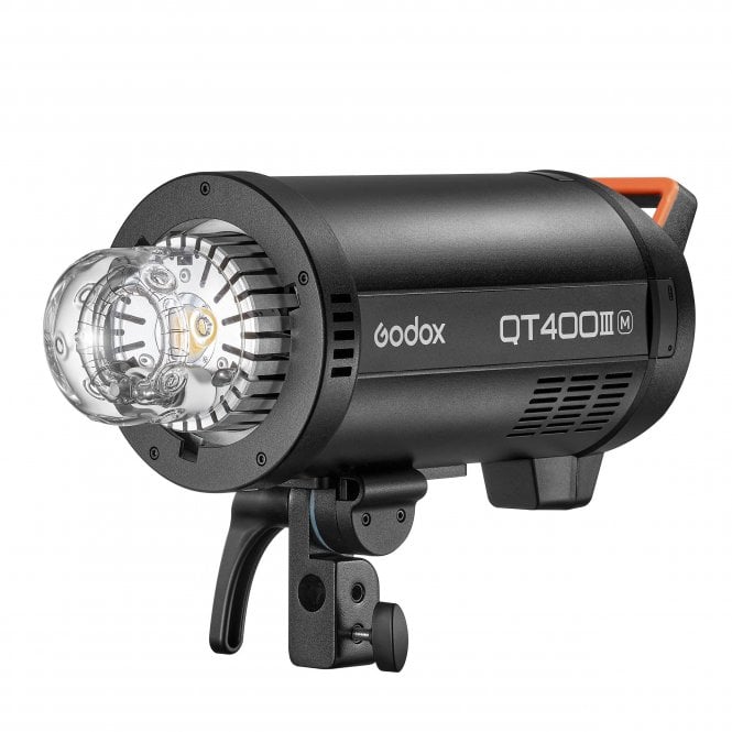 Godox QT400IIIM Pro High-Speed Studio Flash Head with LED Modelling Lamp