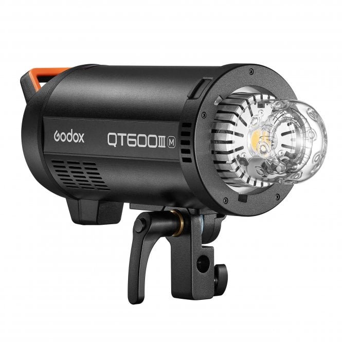 Godox QT600IIIM Pro High-Speed Studio Flash Head with LED Modelling Lamp