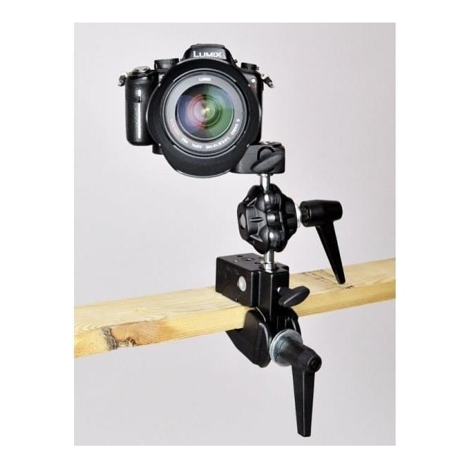 Hague Superclamp With Double Ball Tilt Head