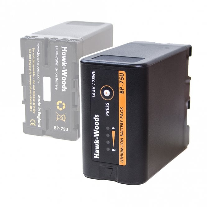 Hawk-Woods BP-75U Lithium-Ion Battery Pack (75Wh) (Sony BP-U Type)