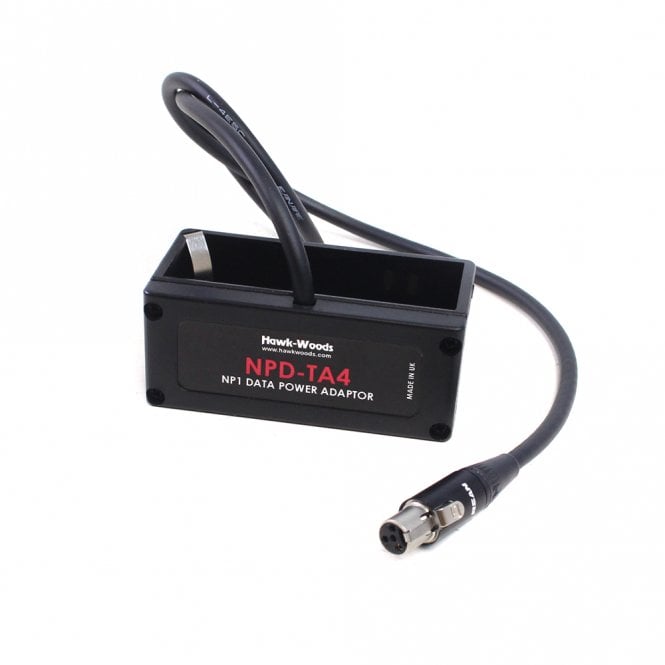 Hawk-Woods NP1 Adaptor (DATA) shoe - 1x TA4 fly lead - Scorpio/833/888 comms direct