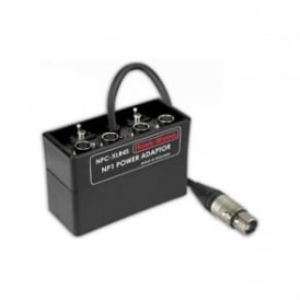 NPC-XLR4S 4 Aux Switched Power Adaptor XLR4 (F)