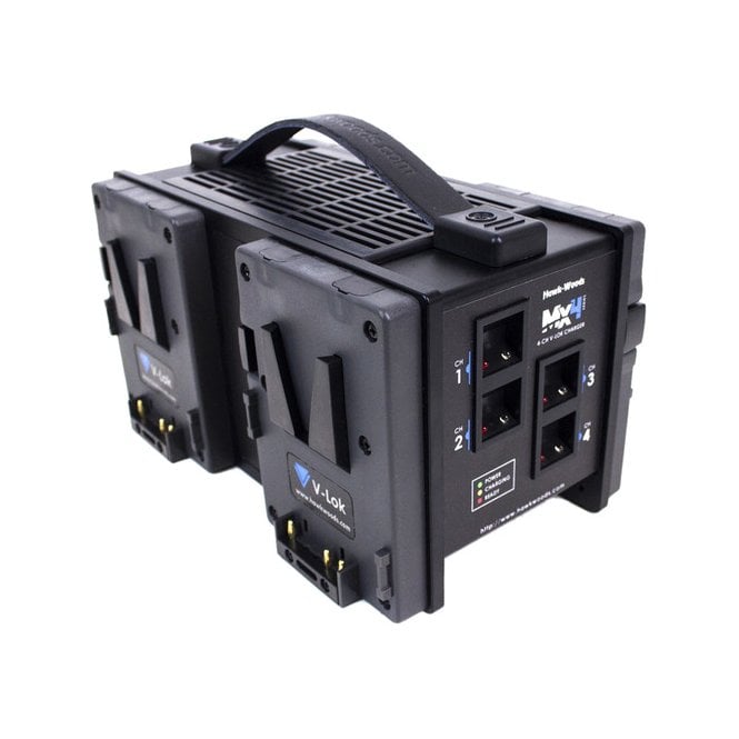 Hawk-Woods VL-MX4 4-Channel V-Lok Simultaneous Charger