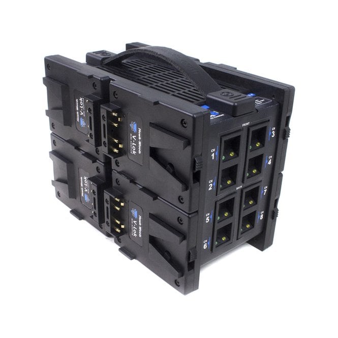 Hawk-Woods VL-MX8 8-Channel Mini V-Lok Charger