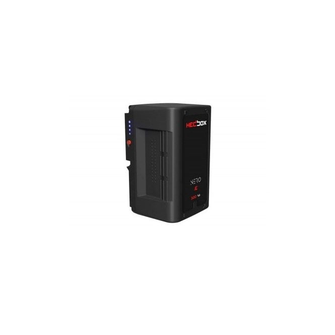 HedBox  Cine V-Lock Battery Pack 14.8V 300Wh; Dual Orientation D-Tap; USB Output