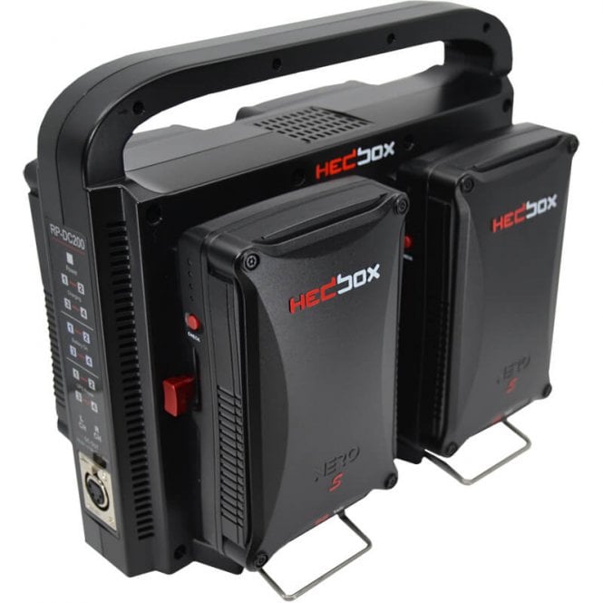 HedBox MEGABANK-4S Intelligent Digital Quad Battery Charger System