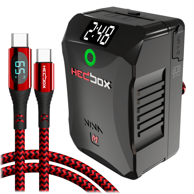 HedBox  NINA Mg Mini Gold-Mount Battery 99.20 Wh