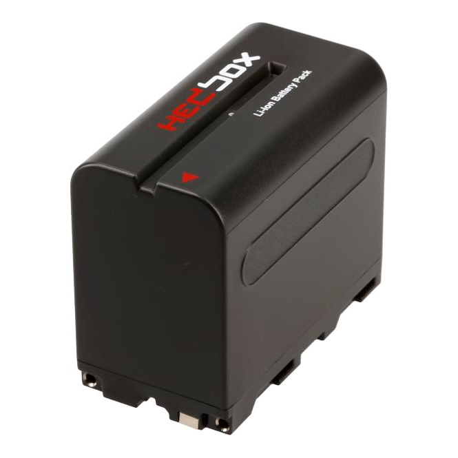 HedBox RP-NPF970 DV Battery Pack for SONY 6600mAh Li-Ion Battery 7.4V (NPF)