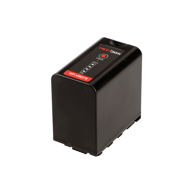 HedBox RP-VBD78 DV Battery Pack for Panasonic 7800mAh Li-Ion Battery 7.4V (VBR)