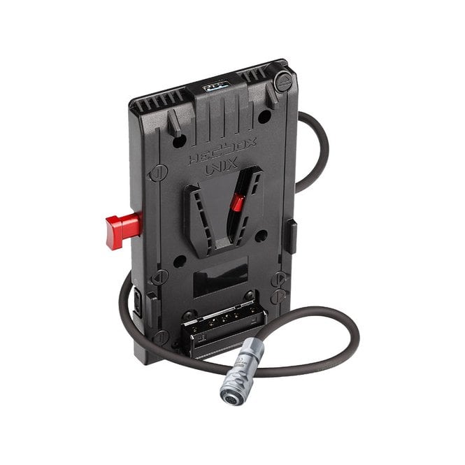 HedBox UNIX-BM V-Mount Battery Plate with 3x D-Tap 1x USB 1x 50cm Black Magic Cable