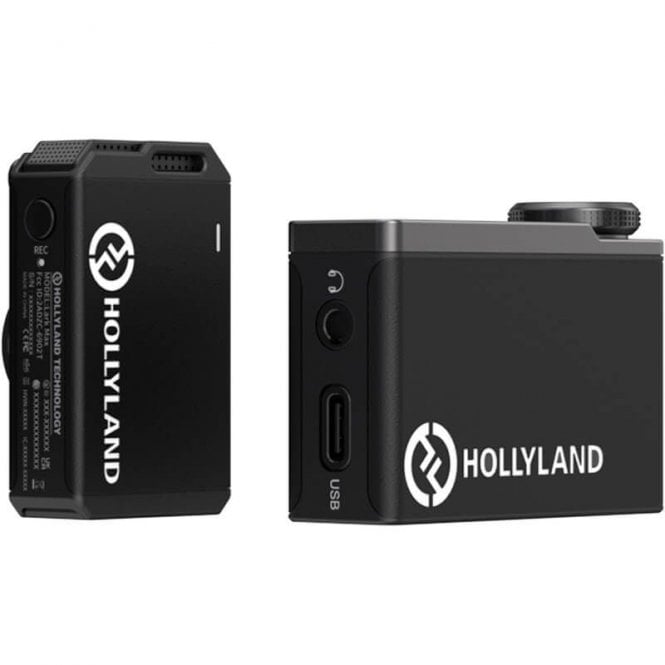 Hollyland  All-in-One Wireless Lavalier Microphone System Solo (Black)