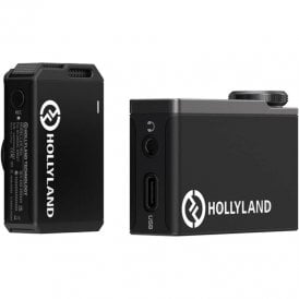 Hollyland All-in-One Wireless Lavalier Microphone System Solo (Black)