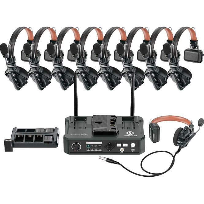 Hollyland HL-5803-HUB8S Solidcom C1 Pro Hub8S (8-person Noise Cancelling Headest Intercom)