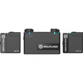 Lark-150-Black Clip-On Wireless Dual Microphone System