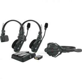 Hollyland Solidcom C1 Full Duplex Wireless Intercom System with 3 Headsets