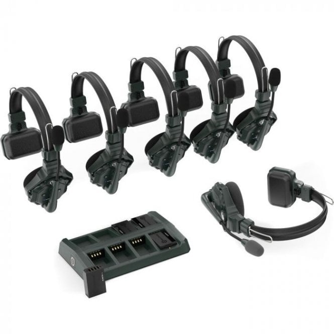 Hollyland  Solidcom C1 Full Duplex Wireless Intercom System with 6 Headsets