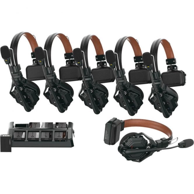 Hollyland  Solidcom C1 Pro Wireless Intercom System with 6 ENC Headsets