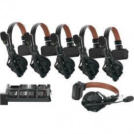 Hollyland Solidcom C1 Pro Wireless Intercom System with 6 ENC Headsets