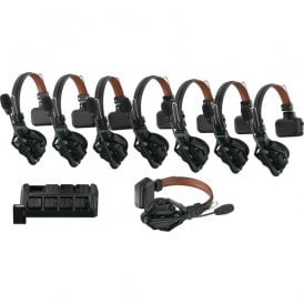 Hollyland Solidcom C1 Pro  Wireless Intercom System with 8 ENC Headsets