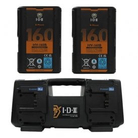 HV-160B Batteries and BL-4SX 4 Ch Simultaneous B-Mount Charger