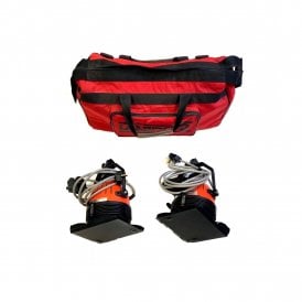 Ianiro Varibeam 800w Flood To Spot 2 Head Continuous Pro Light Kit In Bag, Used