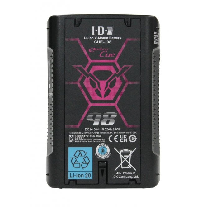 IDX 14.54V 95Wh High Load V-Mount Battery