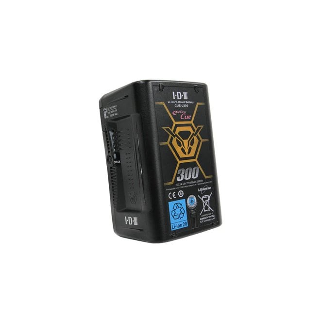 IDX CUE-J300 Batteries and VL-2000S Simultaneous Charger with 4 pin XLR DC Output (100W)