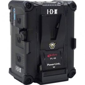 IPL-98 110W Li-ion V-Mount Stackable PowerLink Battery with D-Tap and USB Output