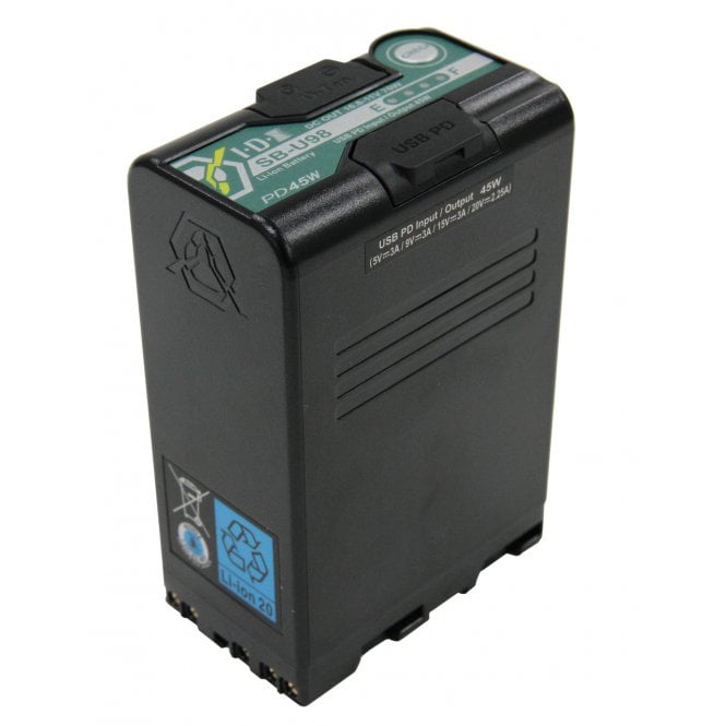 IDX SB-U98/PD Batteries with UC-PD3 Three Channel Charger Kit